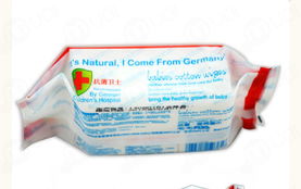 水肌膚抗菌滋潤(rùn)濕巾40片膠貼——德國(guó)食品級(jí)安全，全國(guó)包郵提供便捷